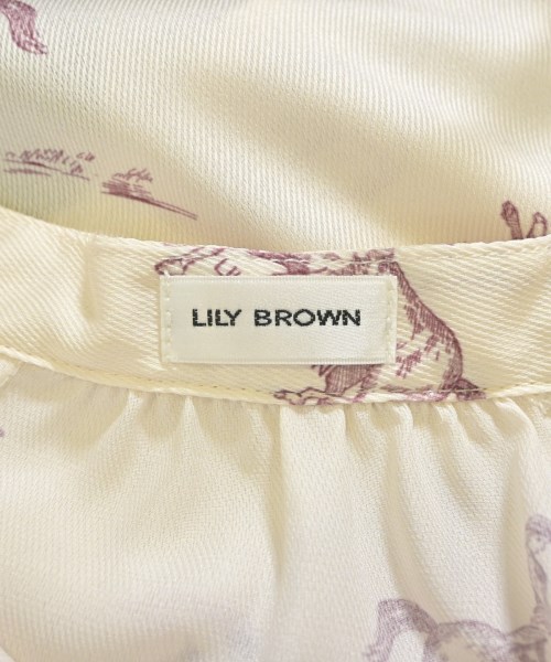 LILY BROWN（リリーブラウン）ブラウス 白 サイズ:F レディース/2200664179021