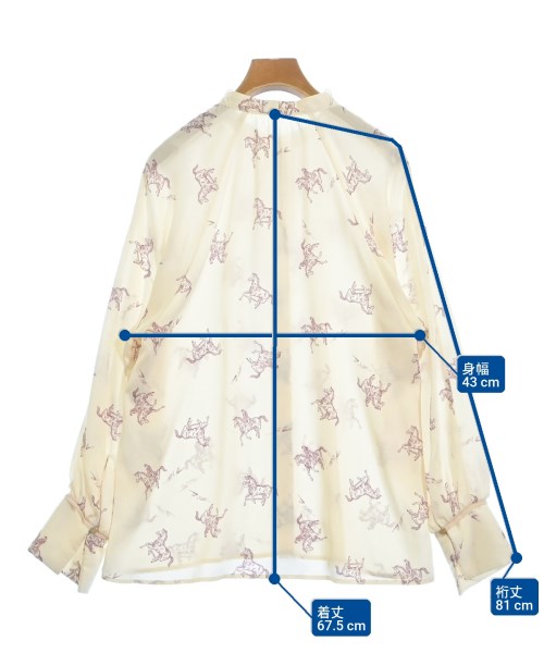 LILY BROWN（リリーブラウン）ブラウス 白 サイズ:F レディース/2200664179021