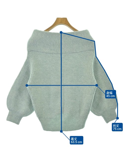 LILY BROWN（リリーブラウン）その他 青 サイズ:ONE/ONE レディース/2200667137011