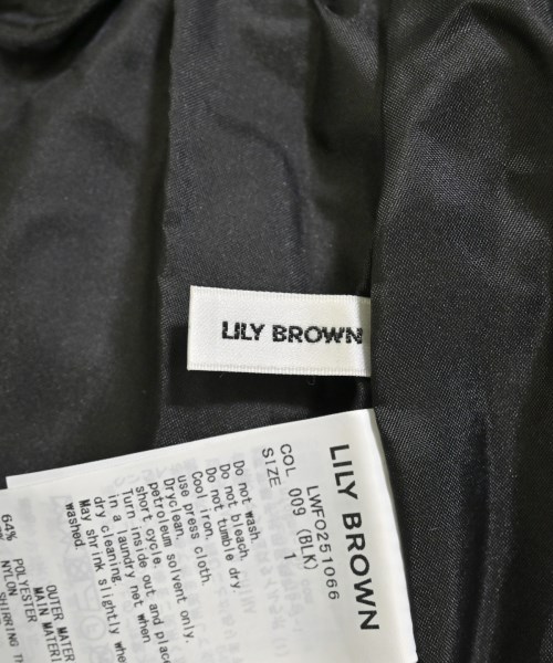 LILY BROWN（リリーブラウン）ワンピース 黒 サイズ:1(M位) レディース/2200664529147