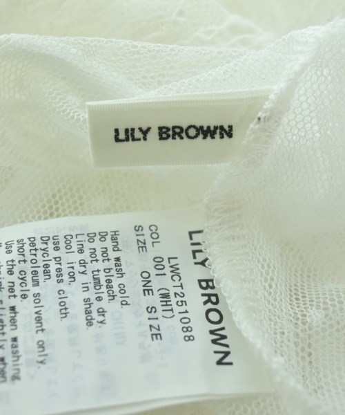 LILY BROWN（リリーブラウン）ブラウス 白 サイズ:ONE レディース/2200664529161