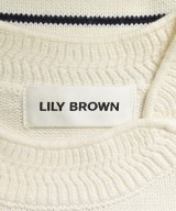 LILY BROWN（リリーブラウン）ニット・セーター 白 サイズ:ONE レディース/2200664529192