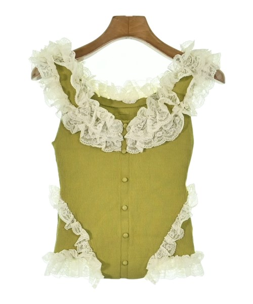 LILY BROWN(リリーブラウン)ベスト/ノースリーブ 緑 サイズ:ONE/2200664529215