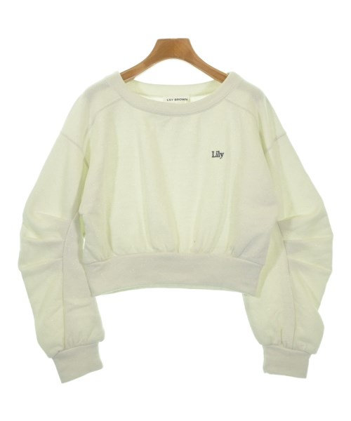 LILY BROWN(リリーブラウン)スウェット 白 サイズ:F/2200664529239