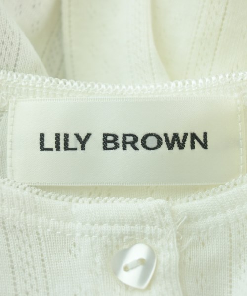 LILY BROWN（リリーブラウン）カーディガン 白 サイズ:ONE レディース/2200664529277