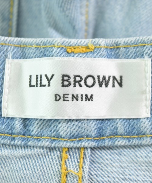 LILY BROWN（リリーブラウン）デニムパンツ 青 サイズ:0(S位) レディース/2200668213011