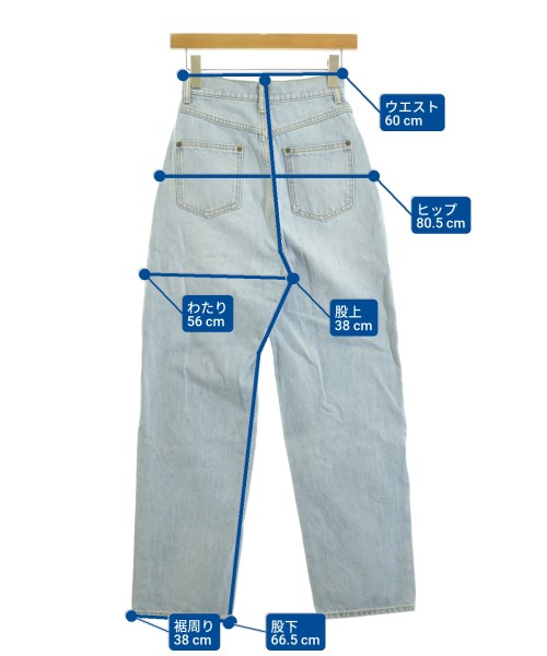 LILY BROWN（リリーブラウン）デニムパンツ 青 サイズ:0(S位) レディース/2200668213011