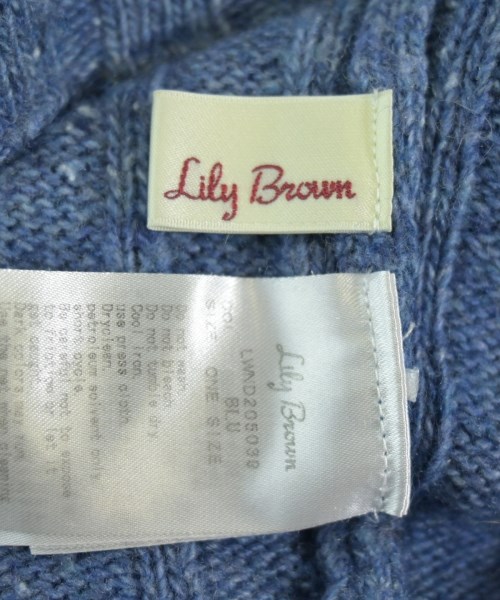 LILY BROWN（リリーブラウン）カーディガン 青 サイズ:F レディース/2200666022059