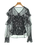 LILY BROWN（リリーブラウン）ブラウス 黒 サイズ:F レディース/2200668647045