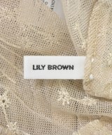 LILY BROWN（リリーブラウン）ワンピース ベージュ サイズ:F レディース/2200668647069