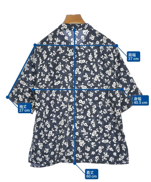 LILY BROWN（リリーブラウン）ブラウス 紺 サイズ:ONE レディース/2200671757069