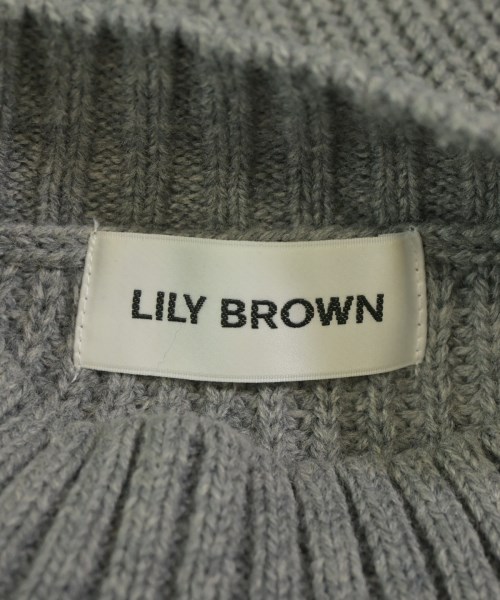 LILY BROWN（リリーブラウン）ニット・セーター グレー サイズ:ONE レディース/2200667245037