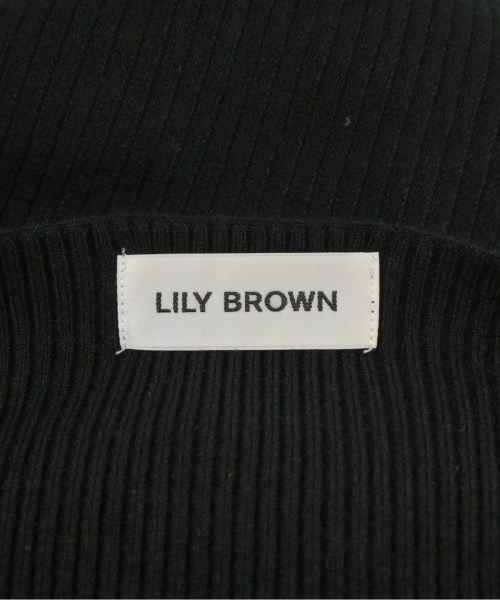 LILY BROWN（リリーブラウン）ワンピース 黒 サイズ:F レディース/2200667245051