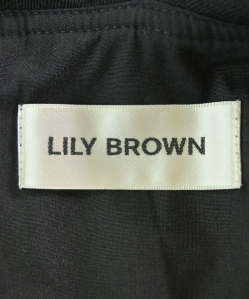 LILY BROWN（リリーブラウン）ワンピース 黒 サイズ:0(S位) レディース/2200667245082