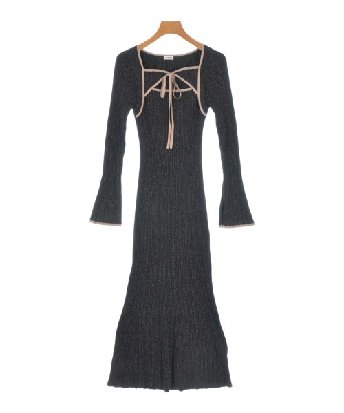 LILY BROWN(リリーブラウン)ワンピース 黒 サイズ:F/2200667827097