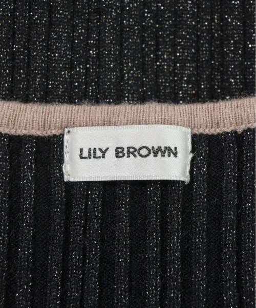 LILY BROWN（リリーブラウン）ワンピース 黒 サイズ:F レディース/2200667827097