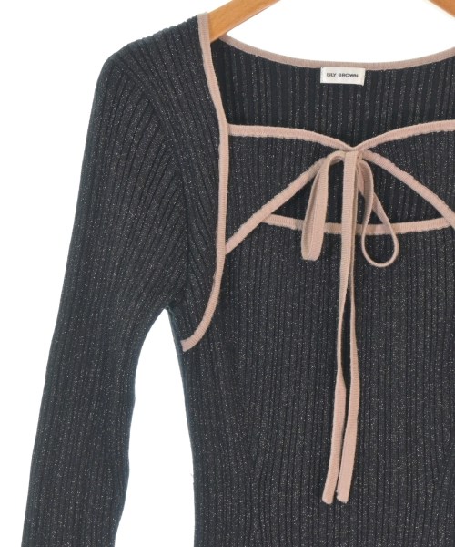 LILY BROWN（リリーブラウン）ワンピース 黒 サイズ:F レディース/2200667827097