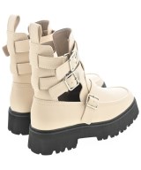 LILY BROWN（リリーブラウン）ブーツ ベージュ サイズ:S(22.5cm位) レディース/2200667505018