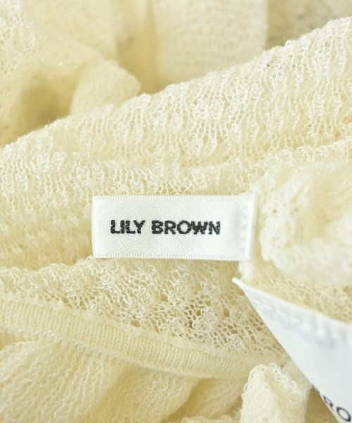 LILY BROWN（リリーブラウン）カーディガン 白 サイズ:F レディース/2200729503037