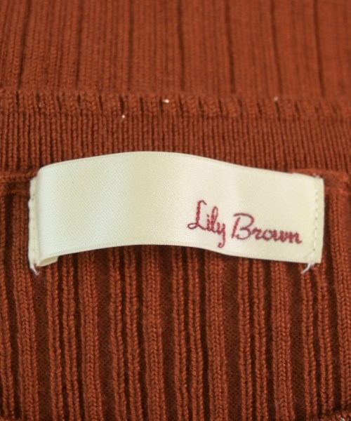 LILY BROWN（リリーブラウン）ニット・セーター オレンジ サイズ:F レディース/2200730220084