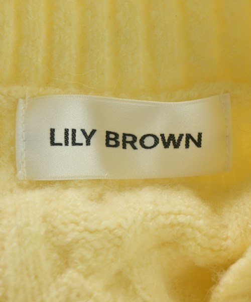 LILY BROWN（リリーブラウン）ワンピース 黄 サイズ:F レディース/2200724016051