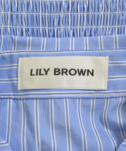 LILY BROWN（リリーブラウン）ワンピース 青 サイズ:1(M位) レディース/2200724016150