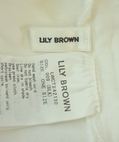 LILY BROWN（リリーブラウン）ノースリーブ 白 サイズ:F レディース/2200728281110