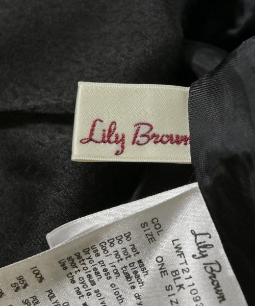 LILY BROWN（リリーブラウン）ブラウス 黒 サイズ:ONE レディース/2200729500029