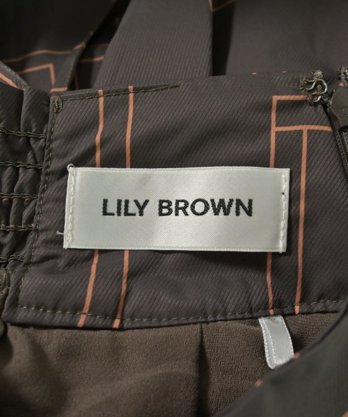 LILY BROWN（リリーブラウン）ロング・マキシ丈スカート 茶 サイズ:0(S位) レディース/2200715210161