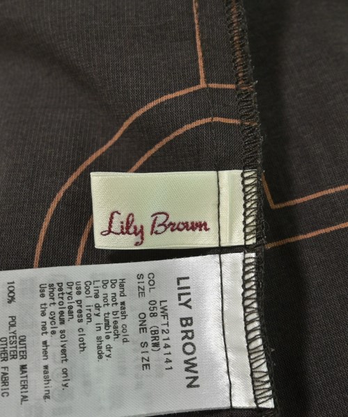 LILY BROWN（リリーブラウン）カジュアルシャツ 茶 サイズ:F レディース/2200715210178