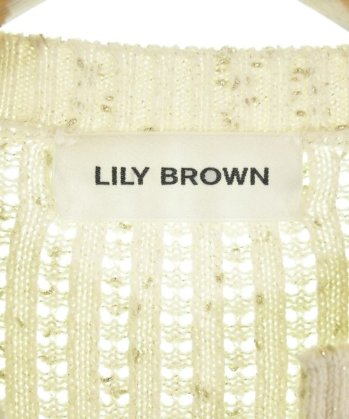 LILY BROWN（リリーブラウン）カーディガン 白 サイズ:ONE レディース/2200720322026