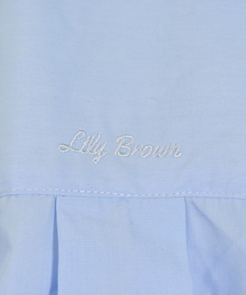 LILY BROWN（リリーブラウン）ブラウス 青 サイズ:F レディース/2200722286043