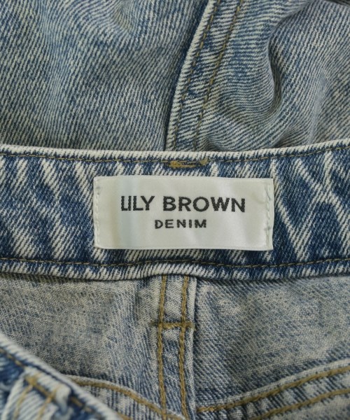 LILY BROWN（リリーブラウン）デニムパンツ 青 サイズ:0(S位) レディース/2200719471018