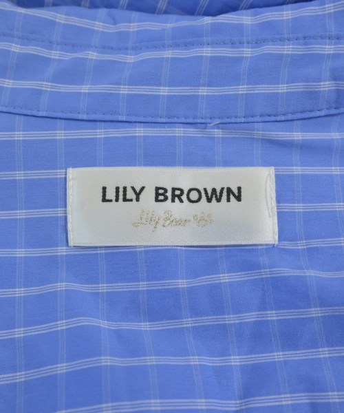LILY BROWN（リリーブラウン）カジュアルシャツ 青 サイズ:F レディース/2200719471087