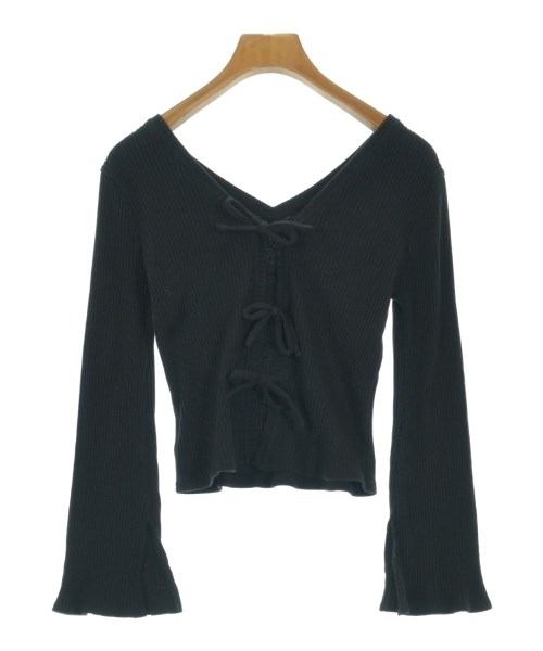 LILY BROWN（リリーブラウン）Tシャツ・カットソー 紺 サイズ:F レディース/2200706183115