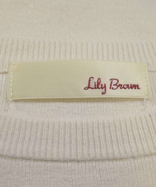 LILY BROWN（リリーブラウン）ニット・セーター 白 サイズ:F レディース/2200724861101