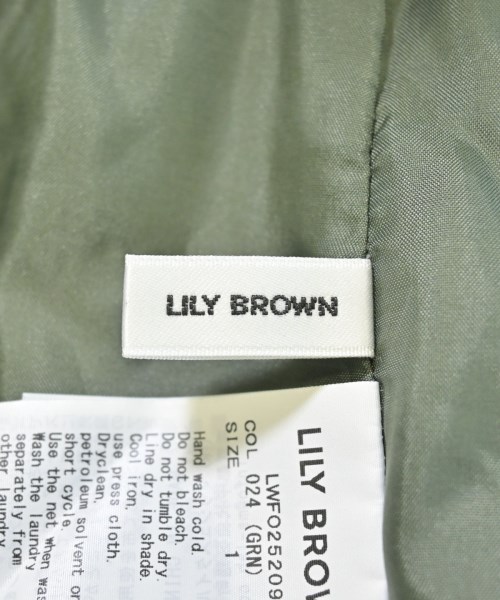 LILY BROWN（リリーブラウン）ワンピース 緑 サイズ:1(M位) レディース/2200682382021