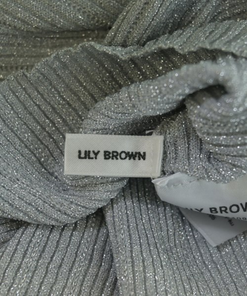 LILY BROWN（リリーブラウン）ニット・セーター グレー サイズ:F レディース/2200682049238