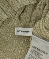 LILY BROWN（リリーブラウン）ニット・セーター ゴールド サイズ:F レディース/2200682049245