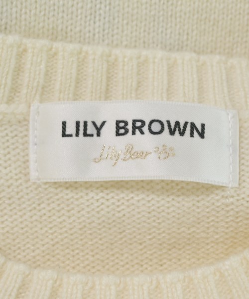 LILY BROWN（リリーブラウン）ニット・セーター 白 サイズ:ONE レディース/2200674978065