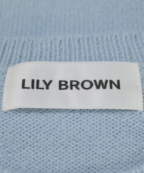 LILY BROWN（リリーブラウン）ニット・セーター 青 サイズ:F レディース/2200674978072