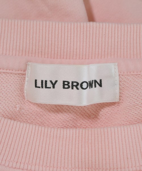 LILY BROWN（リリーブラウン）スウェット ピンク サイズ:ONE レディース/2200674978102