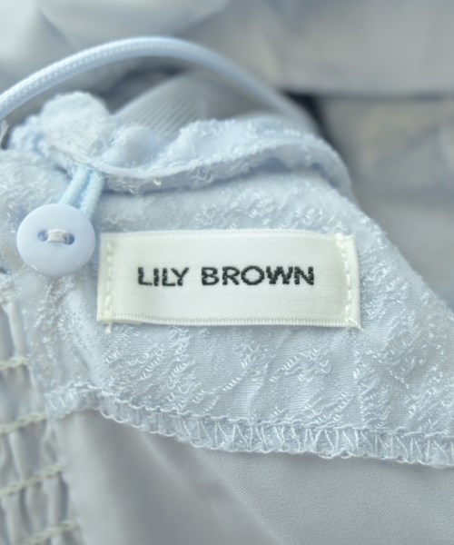 LILY BROWN（リリーブラウン）ブラウス 青 サイズ:F レディース/2200682931021