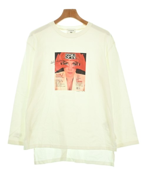 LILY BROWN(リリーブラウン)Tシャツ・カットソー 白 サイズ:F/2200683762112
