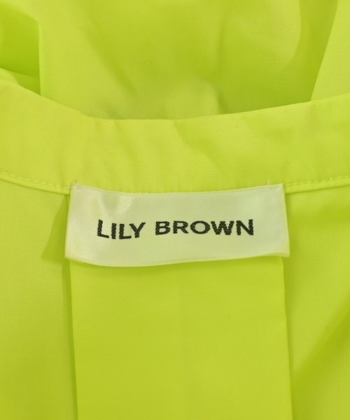LILY BROWN（リリーブラウン）カジュアルシャツ 緑 サイズ:ONE レディース/2200677861142