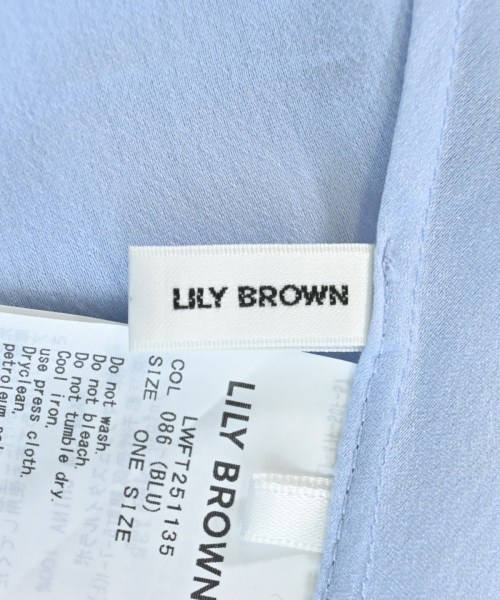 LILY BROWN（リリーブラウン）ブラウス 青 サイズ:ONE レディース/2200677861159