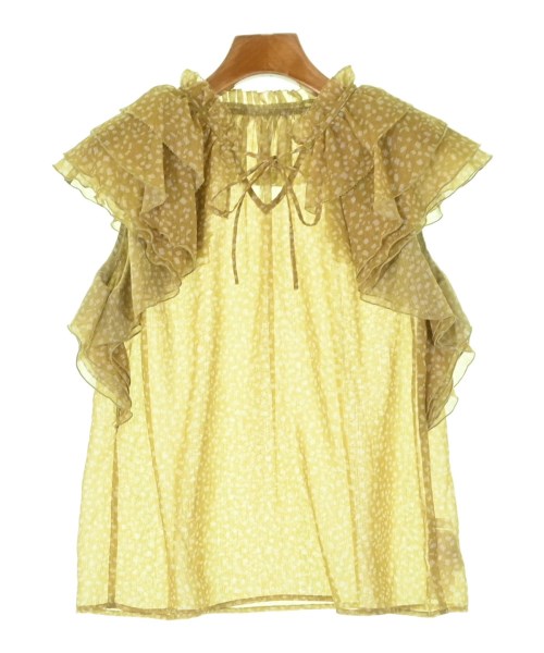 LILY BROWN(リリーブラウン)ブラウス 黄 サイズ:F/2200678933091
