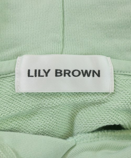 LILY BROWN（リリーブラウン）パーカー 緑 サイズ:F レディース/2200686176053