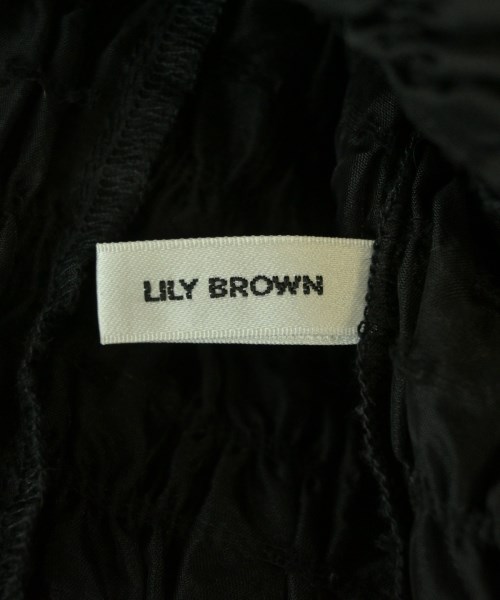 LILY BROWN（リリーブラウン）ベスト 黒 サイズ:-(XS位) レディース/2200688777067