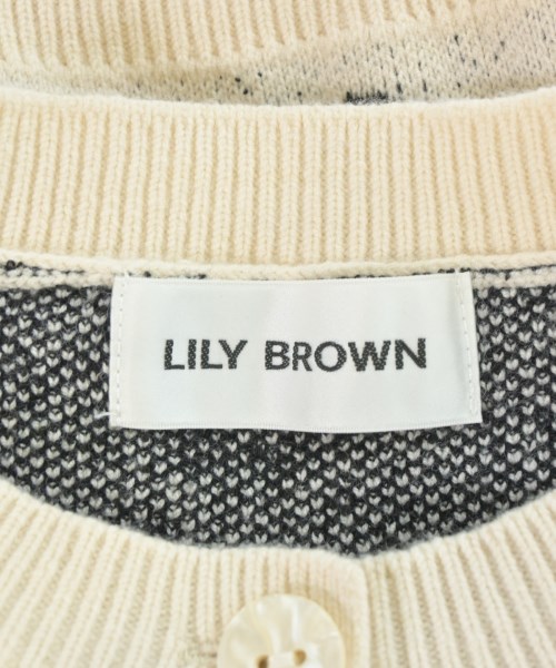 LILY BROWN（リリーブラウン）カーディガン 白 サイズ:F レディース/2200690489064